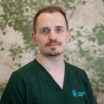 Patrick Urchs, Mitarbeiter im Tierzahnzentrum